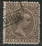 Spain 1889 Characters 40 CTS Brown Edifil 223. 223 u. Uploaded by susofe